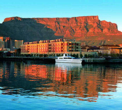 From the Cape Grace you can enjoy superb views of Cape Town's iconic landmark, Table Mountain.