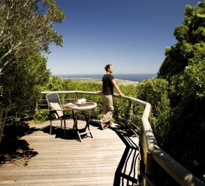 Enjoy the silence and the stunning view from your private deck