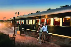 Rovos Rail exudes a feel of old-world luxury. 