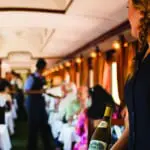 Lunches and dinners are a formal affair. 