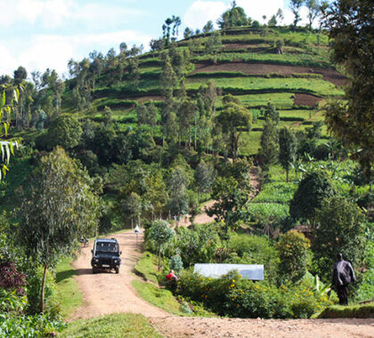 This tour allows time to explore the Rwandan landscape, visit villages & meet the friendly locals.
