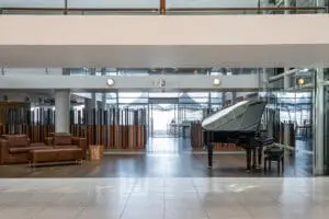 The grand lobby. 