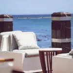 Dine next to the ocean. 
