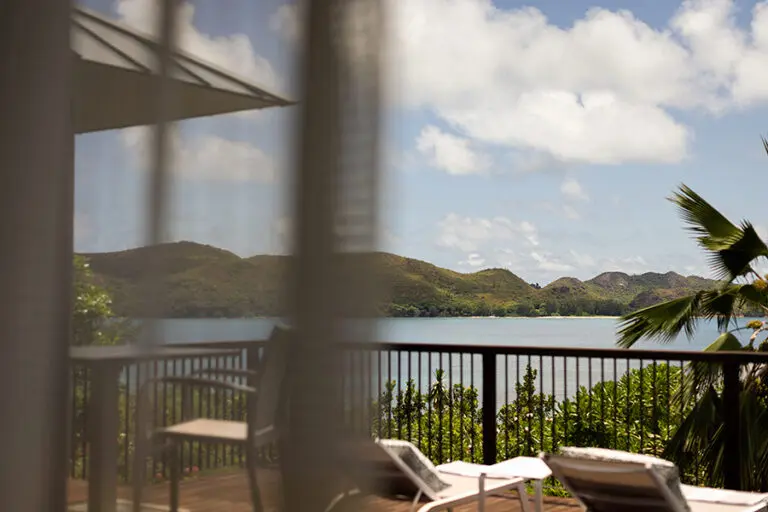 Dreamy views from the ocean view villas.