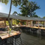 Dine out on the deck.