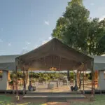 Rekero Camp main tent. 