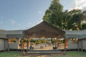 Rekero Camp main tent. 