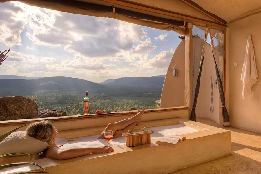 The perfect romantic and relaxation retreat.