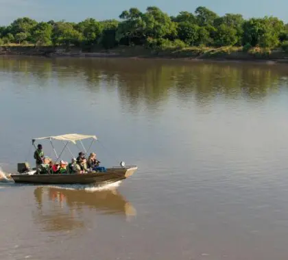 Excursión en barco.