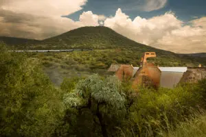 Spectacular views from the train.