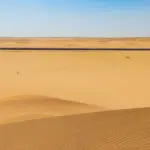 Rovos Rail in the desert.