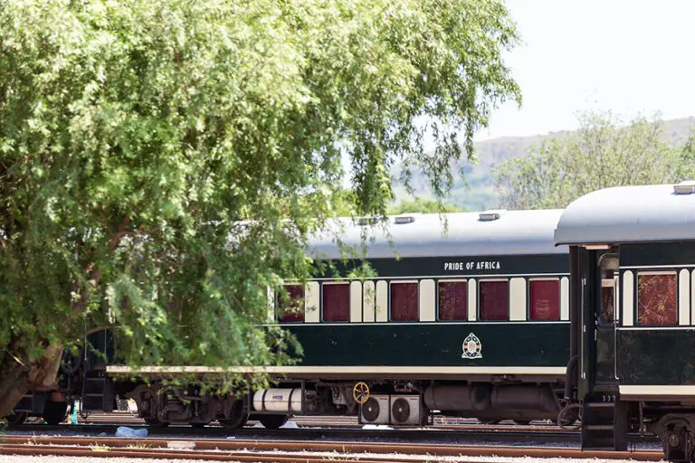 The Rovos Rail Pride of Africa, ready for departure!