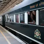 El Pride of Africa de Rovos Rail listo para partir.