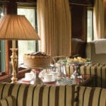 High Tea on the train.