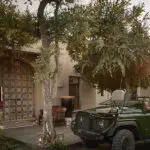 Your private game viewer vehicle is ready to collect you for your game drive