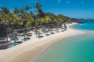 A few steps from the hotel takes you onto a gorgeous white sand beach & into the balmy Indian Ocean.