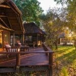 Royal Zambezi Lodge overlooks the scenic Zambezi River close to the Lower Zambezi National Park.
