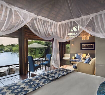 Vistas luxuosas a partir do conforto da sua cama.