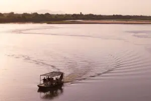 Boating adventure.
