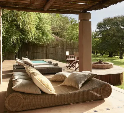 Disfrute de una siesta por la tarde en la terraza. 