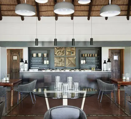 El bar de Chobe Chilwero.