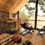 Hot afternoons at Chikoko are best spent in the shade with binoculars at hand.