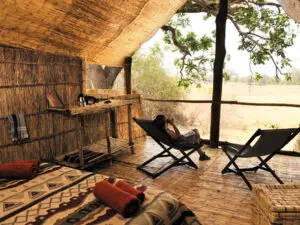 Hot afternoons at Chikoko are best spent in the shade with binoculars at hand.