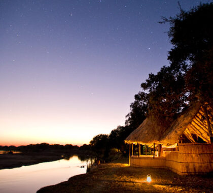 With only six chalets, owner-run Tafika Camp has a very intimate & personalised atmosphere.