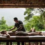 Relaje la mente y el cuerpo con un tratamiento de spa.