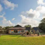 Sabi Sabi Bush Lodge welcomes families and has a kids centre to keep them entertained. 