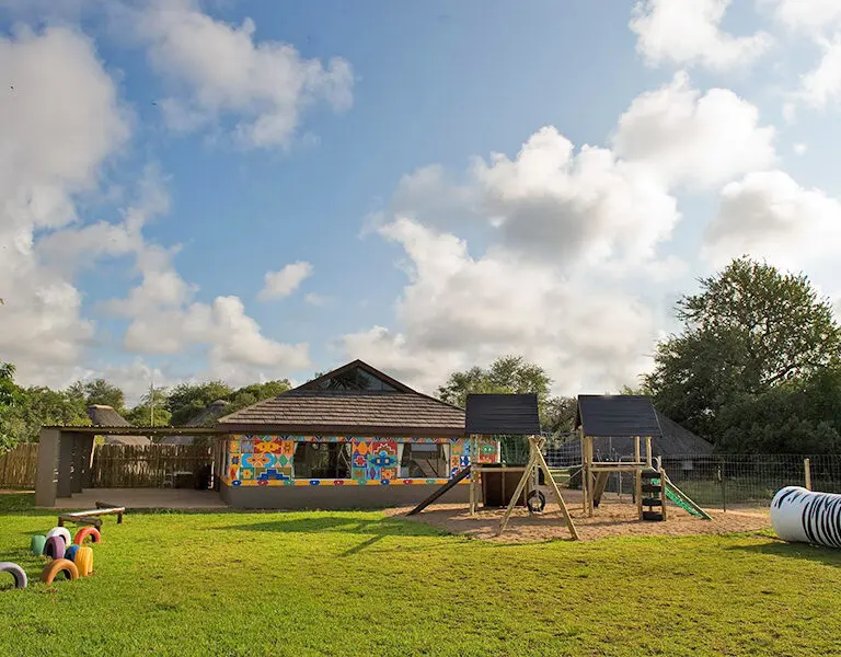Sabi Sabi Bush Lodge welcomes families and has a kids centre to keep them entertained. 