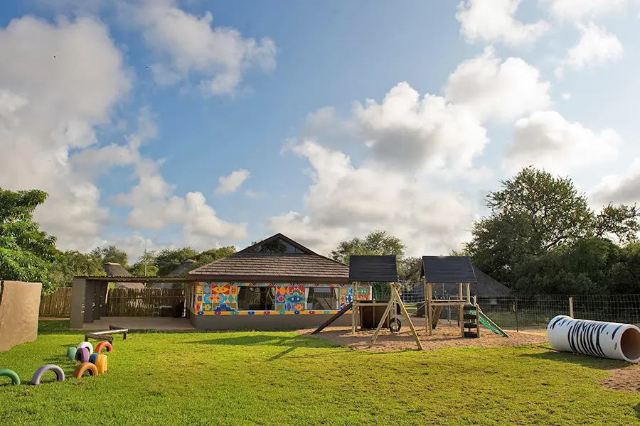 Sabi Sabi Bush Lodge welcomes families and has a kids centre to keep them entertained. 