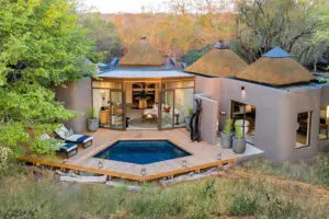 A Luxury Villa at Sabi Sabi Bush Lodge. 
