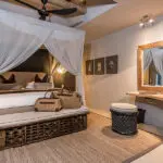 Beds are netted for a peaceful, undisturbed nights sleep.