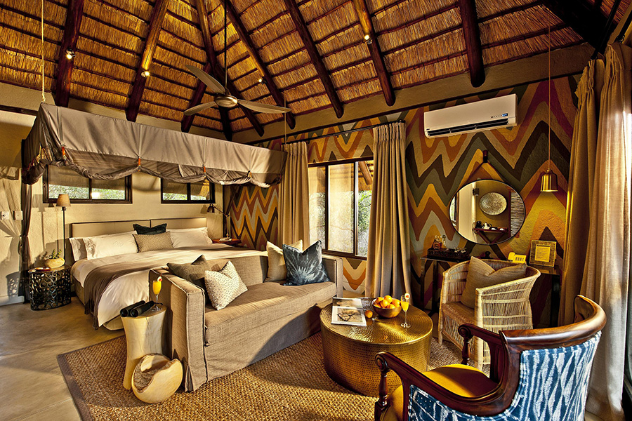 Sabi Sabi Little Bush Camp Luxury Suite spacious interior.
