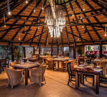 Magical dining experiences at Sabi Sabi Bush Lodge.
