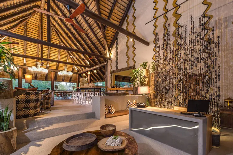 Receive a warm welcome at the reception area.