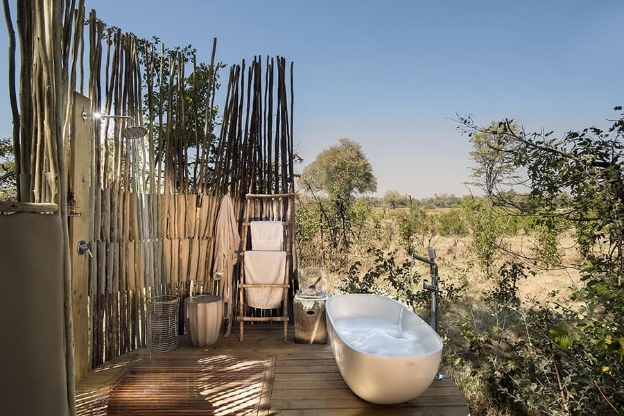 sable-alley-botswana-carpa_de_ luna_de_ miel_baño_al_exterior