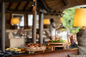 High tea is served before you embark on your afternoon activity. 