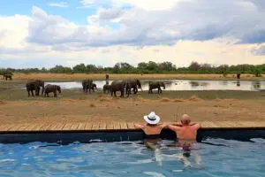 View from camp during the dry season.