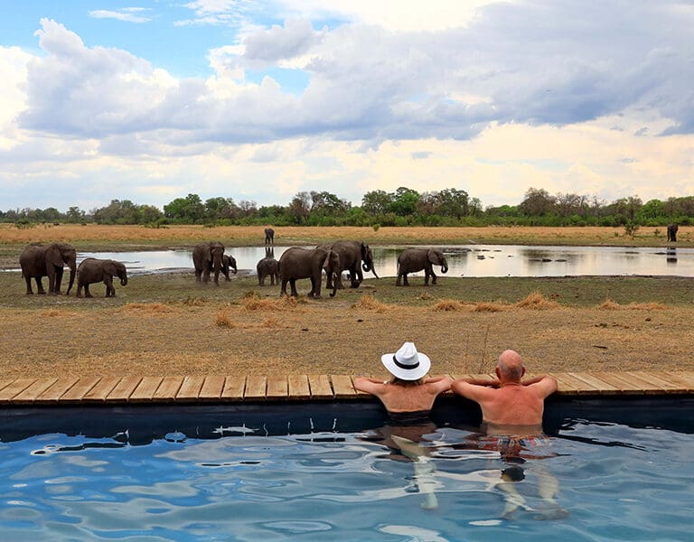 View from camp during the dry season.