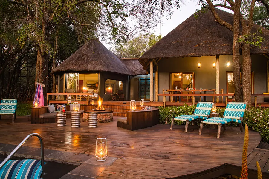The evening glow | Jaci's Safari Lodge