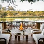Suite de lujo Boma del Sanctuary Chief's Camp.