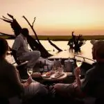 Disfrute de cruceros al atardecer con Sanctuary Chobe Chilwero Lodge.
