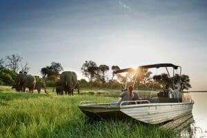 Safari acuático con Sanctuary Chobe Chilwero.