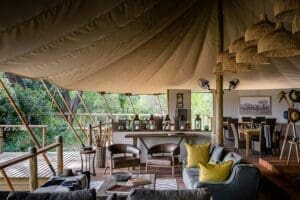 The Sanctuary Stanley's Camp lounge.