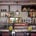Enjoy a refreshing beverage at the bar.