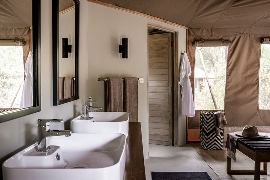 Cuarto de baño en Swala.