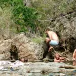 Aguas termales en el Parque Nacional de Nyerere.
