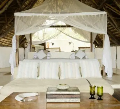 Sand Rivers Selous room interior.